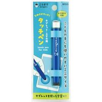 クツワ タブレット・スマホ用　タッチペン・ブルー MT005BL 10個（直送品）