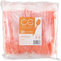 大黒工業 CCスプーン #160 単袋 オレンジ(1ケース) 200821 1ケース(2000本)（直送品）