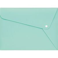 ライオン事務器 不透明PPカラーホルダー ペルト A4サイズ ミントグリーン CF-62P MI 1セット(5枚)