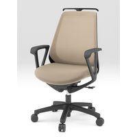 イトーキ ノナチェア KZ-336PVH ブラック×サンドイエロー KZ-336PVH-T1Y3 1脚（直送品）