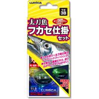 ルミカ A21087 太刀魚フカセ仕掛セット(ウキ3B) 1セット（直送品）