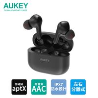 完全ワイヤレスイヤホン 超小型 Bluetoothイヤホン aptX搭載 Move Neo ブラック EP-T27-BK 1個 AUKEY