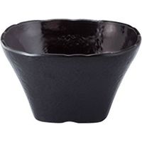 台和 角小鉢 黒 MD-130-BK 1セット(10個)