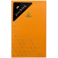 エヒメ紙工 pochico ポチ袋 金箔 橙（富士山） 5枚入 PO-G31 1冊