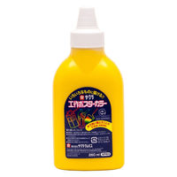 サクラクレパス 工作ポスターカラー 単色 やまぶきいろ 260ml 絵の具 KPW#4