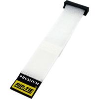 プレミアムシリーズ リップロックケーブルラップ 25.4mmX165.1mm  100本入 白（直送品）