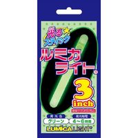 ルミカ ルミカライト　3インチ（1本入）　グリーン E05501 1箱（12本入×42セット）（直送品）