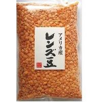 アサヒ食品工業　レンズ豆 皮むき 1kg 輸入豆　20280　1袋（直送品）