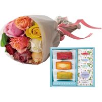 アデリー バラブーケミックス8本&フィナンシェ&ワイルドストロベリーティーバッグセット7個 WEWFT8+RB-M8 1箱（直送品）