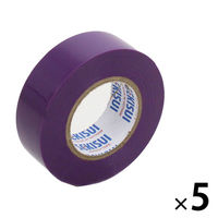 積水マテリアルソリューションズ エスロンテープ No.360 紫 幅19mm×長さ10m V360E1N 5巻
