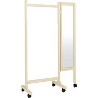 ヤマソロ ミラー付 ハンガー アプリ 幅660～990×奥行450～565×高さ1570mm 1台