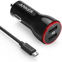 アンカー Anker PowerDrive 2 & Micro USB Cable(ブラック) B2310012 1個（直送品）