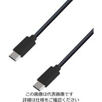 カシムラ USB充電&同期ケーブル 50cm CーC BK AJ-575 1セット(10個)（直送品）