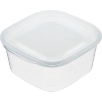 イノマタ化学 楽ちん スクエア630ml クリアーホワイト #1842 1個