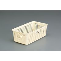 イノマタ化学 #4525 リングバスケット525 長角 ホワイト 1個（直送品）