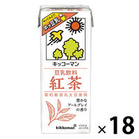 キッコーマン 豆乳飲料 紅茶 200ml 1箱（18本入）