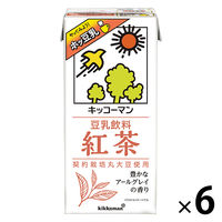 キッコーマン 豆乳飲料 紅茶 1000ml 1箱（6本入）