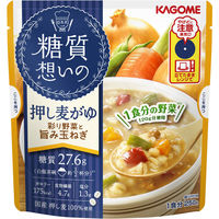 カゴメ 糖質想いの押し麦がゆ彩り野菜と旨み玉ねぎ 5個　粥　リゾット