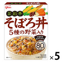 グリコ 菜彩亭 そぼろ丼 140g 1セット（5食入）