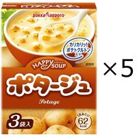 ポッカサッポロ ハッピースープポタージュ 5箱