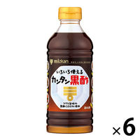ミツカン カンタン黒酢 500ml 6本