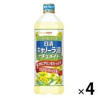 日清キャノーラ油ナチュメイド 900g 4本 日清オイリオ