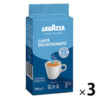 【コーヒー粉】LAVAZZA　ラバッツァ　VP　デカフェ（カフェインレス）　1セット（250g×3袋）