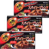 ハウス食品 ジャワカレー＜スパイシーブレンド＞ 1セット（3個）