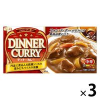 エスビー食品 S＆B フォン・ド・ボー ディナーカレー 中辛 194g 3個