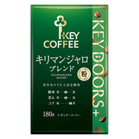 【コーヒー粉】キーコーヒー KEY DOORS+ キリマンジャロブレンド VP 1袋（180g）