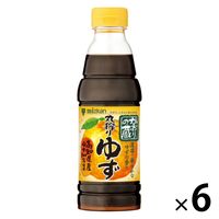 ミツカン かおりの蔵 丸搾りゆず 360ml 6本