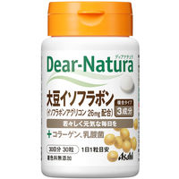 ディアナチュラ（Dear-Natura）　大豆イソフラボン＋レッドクローバー　30日分（30粒入）　アサヒグループ食品　イソフラボン　サプリメント