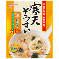 かんてんぱぱ　寒天ぞうすい　鮭わかめ　1食