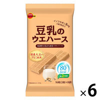 ブルボン 豆乳のウエハース 6袋 クッキー 洋菓子