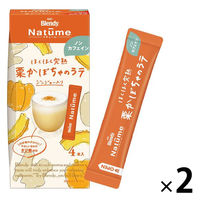 味の素AGF ブレンディ ナチューム 栗かぼちゃのラテ 1セット（8本：4本入×2箱）【ノンカフェイン】