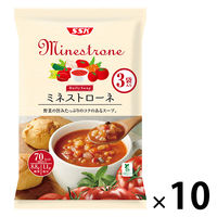 清水食品　SSK Daily Soup ミネストローネ 3袋入　1セット（10個）