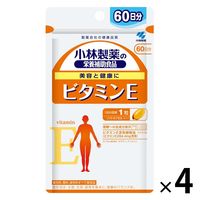 小林製薬の栄養補助食品 ビタミンE 約60日分 60粒 ×4袋 サプリメント - アスクル