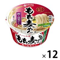 カップ麺 すこやか和膳 もち麦めん 鰹と昆布だし 80g 1セット（12個） エースコック