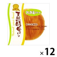 デイプラス 天然酵母パン北海道クリーム 12個