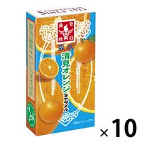 森永製菓 清見オレンジキャラメル 10箱 キャンディ