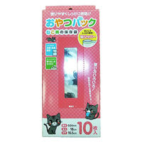 システムポリマー/CAT-10/おやつパック 猫柄 10P×96箱　1個（直送品）