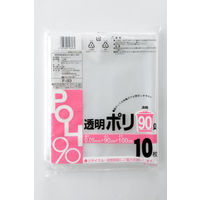 システムポリマー システムポリマー/F-93/ゴミ袋 透明 90L F-93 1セット(10枚×20袋)