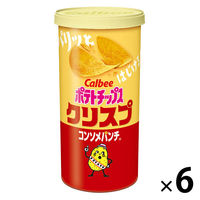 カルビー ポテトチップス クリスプ コンソメパンチ 50g 1セット（6個入）