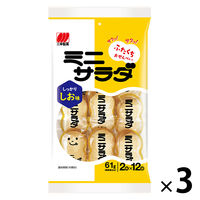 三幸製菓 ミニサラダしお味 1セット（3袋入）