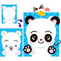 アーテック どうぶつふくわらい パンダ おもちゃ 知育玩具 家中遊び 3282 1セット(1個×3)