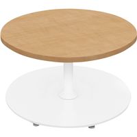 コクヨ フランカ テーブル 円形単柱脚 幅750×奥行750×高さ450mm 1台