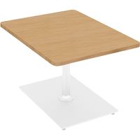 コクヨ フランカ テーブル 角形単柱脚 幅600×奥行800×高さ450mm 1台