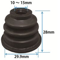 JTC 汎用ボールジョイントブーツ 2個入り JTCDB011 1個(2個)（直送品）