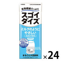 大塚食品 スゴイダイズ ミルクのようにやさしいミルク味 200ml（栄養機能食品（ビタミンD）） 1箱（24本入）