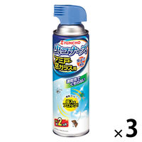 虫コナーズ 窓ガラス 網戸 虫除け カメムシ  スプレー 450mL 1セット（3個入） 虫よけ 殺虫剤 2速乾 KINCHO キンチョー